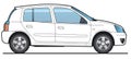 Vector Car Royalty Free Stock Photo