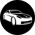 Vector car icon Royalty Free Stock Photo