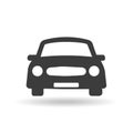 Vector car Icon Royalty Free Stock Photo