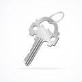 Vector Car key ring Royalty Free Stock Photo