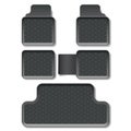 Vector Car Mats Royalty Free Stock Photo