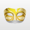 Vector Carnival Masquerade Party Mask Isolated