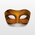 Vector Carnival Masquerade Party Mask Isolated