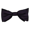 Vector Single Cartoon Bow Tie. Vintage Fashion Accessory Royalty Free Stock Photo