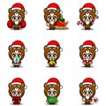 Mascot bear set christmas bundle