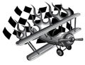 Monochromatic Vector Cartoon Fighter Plane. Twin-engine, variable-sweep wing multirole combat aircraft.