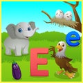 Alphabets learning for preschool kids Royalty Free Stock Photo