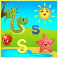 Alphabets learning for preschool kids