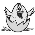 Easter Chick Illustration