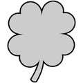 Shamrock Icon Illustration