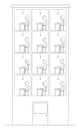 Vector Cartoon of Lonesome Frustrated People Sitting Alone in Depression in Their Homes in Apartment Building
