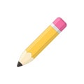 Vector cartoon pencil.