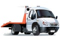 Vector cartoon tow truck Royalty Free Stock Photo