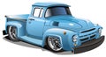 Vector cartoon truck Royalty Free Stock Photo