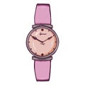 Vector Cartoon Womens Wrist Watch