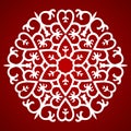 Vector Caucasian ornament sample