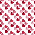 Vector celebratory love pattern Royalty Free Stock Photo