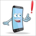 Vector Cell Mobile Mascot