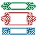 Vector celtic frame set