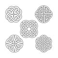 Vector celtic knot. Ethnic ornament.