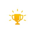 vector champion cup icon symbol design Royalty Free Stock Photo