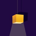 Vector chandelier icon