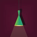 Vector chandelier icon