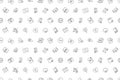 Vector check marks pattern. Check marks seamless background Royalty Free Stock Photo