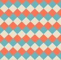 Vector Checked Abstract Pattern Illustration Background
