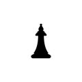 vector chess piece set for logo design,bishop icon illustration