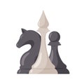 vector chess pieces Royalty Free Stock Photo