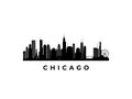 Vector Chicago skyline.