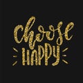 Vector choose happy