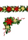 Vector Christmas Border decoration collection