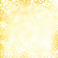 Vector christmas golden background