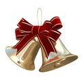 Vector. Christmas Golden Bells