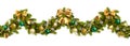 Vector Christmas Wave Border with Jingle Bells Royalty Free Stock Photo