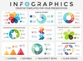 Vector circle arrows infographic, cycle diagram, graph, presentation chart. Business concept Royalty Free Stock Photo