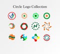 Vector of Circle Logo Collection Full