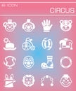 Vector Circus icon set