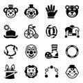 Vector Circus icon set