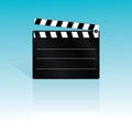 Vector clapboard Royalty Free Stock Photo