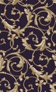 Vector classic seamless pattern background. Classical luxury old fashioned classic ornament, royal victorian seamless texture for