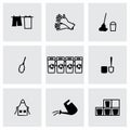 Vector Cleaning icon set