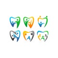 Vector clipart people dental