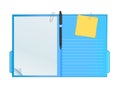 Vector clipboard folder