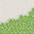 Vector Clover Pattern for St Patrick`s Day