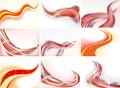 Vector collection abstract background