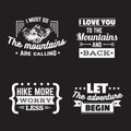 Vector collection of quote typographical background Royalty Free Stock Photo
