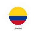 Vector Colombia flag, Colombia flag illustration